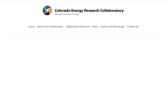 Desktop Screenshot of coloradocollaboratory.org